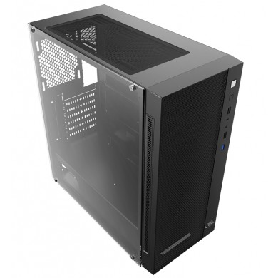 Carcasa DEEPCOOL MATREXX 55 MESH / w/oPSU / Side panel / ATX / Black