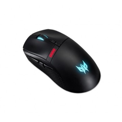 ACER PREDATOR CESTUS 350 - 2.4G Wired or Wireless Modes, 16.8M RGB Color, Pixart 3335 Optical Sensor up to 16000 DPI, 8 Programmable Buttons, 5 On Board Profile, Black.