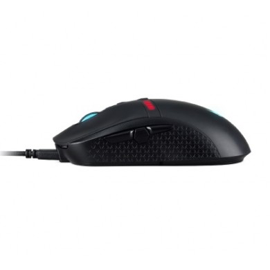 ACER PREDATOR CESTUS 350 - 2.4G Wired or Wireless Modes, 16.8M RGB Color, Pixart 3335 Optical Sensor up to 16000 DPI, 8 Programmable Buttons, 5 On Board Profile, Black.