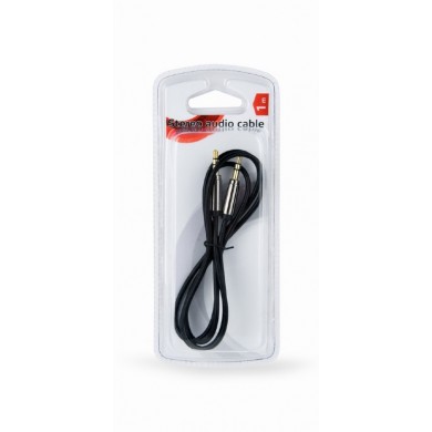 Audio cable 3.5mm -1m - Cablexpert CCAPB-444-1M, 3.5mm stereo plug to 3.5mm stereo plug,1 meter cable