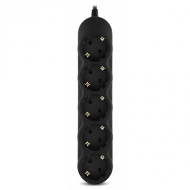 Power strip SVEN EX-I5 black 1.8 m, for UPS, 5 Sockets, Black