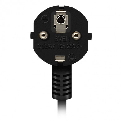 Surge Protector SVEN SF-05LU, 5 Sockets + 2 USB (2,4 A) , 1.8m, Black, color box