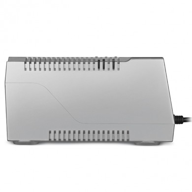 SVEN VR-F1000, 320W, Automatic Voltage Regulator, 4x Schuko outlets, Input voltage: 180-285V, Output voltage: 230V &plusmn; 10%, input and output voltage digital indicator on the front panel, Power supply delay function, metal body, Black