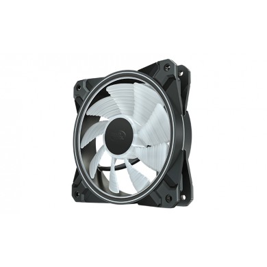 120mm Case Fan - DEEPCOOL &rdquo;CF120 PLUS-3IN1&rdquo;  3x  A-RGB LED 120x120x26.5mm, 500~1800 RPM&plusmn;10%, <28dBa, 52.5 CFM, Hydro Bearing, 4-Pin PWM, 3-pin(+5V-D-G), A-RGB Wire Controller, 4 Ports PWM Hub, Black