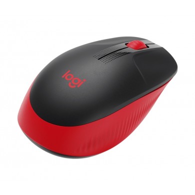 Logitech Wireless Mouse M190 Full-size - RED - 2.4GHZ - EMEA - M190
