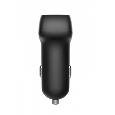 USB Car Charger - Trust Qmax 30W Ultra-Fast Dual USB Car Charger with QC3.0, Fast-charge with up to 12W power or ultra-fast charge with 18W power and QuickCharge 3.0, Total output power (max): A, W 30