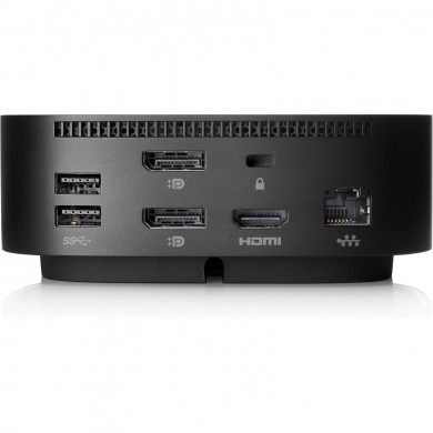 HP USB-C Dock G5 - Universal docking with 4 х USB 3.0 Charging Ports, 2 х DP, 1 x RJ45, 1 x HDMI, support up to 3 Displays, Up to 100W via USB-C, 0.68 kg.