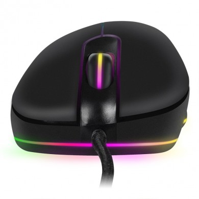 SVEN RX-G830 RGB Gaming, Optical Mouse, 500-6400 dpi, 5+1 buttons (scroll wheel),  DPI switching modes, USB
