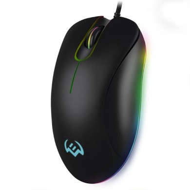 SVEN RX-G830 RGB Gaming, Optical Mouse, 500-6400 dpi, 5+1 buttons (scroll wheel),  DPI switching modes, USB
