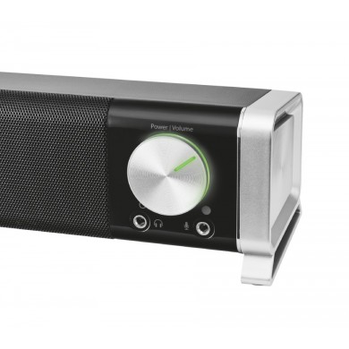 Soundbar Trust Asto Black / 12W / 3,5 AUX / USB power