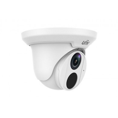 UNV IPC3615ER3-ADUPF28M, Prime-II DOME 5Mp, 1/2.7", Fixed lens 2.8mm, IR up to 30m, ICR, 2592x1944 20fps, 2560x1440 30fps, Ultra 265/H.264/MJPEG, Triple streams, Corridor Mode, 120dB WDR, Built-in Mic, IP67, 3-Axis, LightHunter, DC12V/PoE