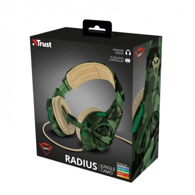 Casti Gaming Trust  GXT 310C Radius / Jungle Camo