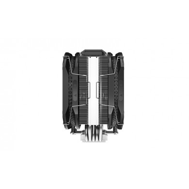 DEEPCOOL Cooler &rdquo;AS500 PLUS&rdquo;, with A-RGB LED Strip, LGA2066/2011/1851/1700/1200/115x & AM5/AM4, up to 220W, 2x fans: TF140S PWM 140х140х25mm, 500~1200rpm, 19.2 ~31.5 dB(A), 70.81 CFM, 4-pin, ARGB LED Controller included, Fluid Dynamic Bearing, 5x 6mm Cooper Heatpipes
