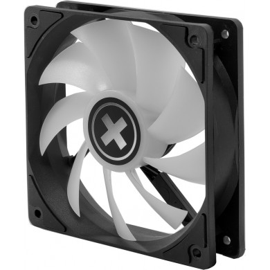 120mm Case Fan - XILENCE Performance A+ Series &rdquo;XPF120.ARGB&rdquo; ARGB LED Fan: 120x120x25mm, 500~1500rpm, <18~32.5dBa, 70CFM, PWM, hydro bearing, 4 pin + ARGB 3 Pin M/B, Black