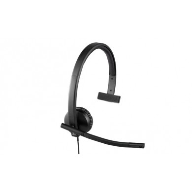 Casti Logitech H570e / Mono / Black
