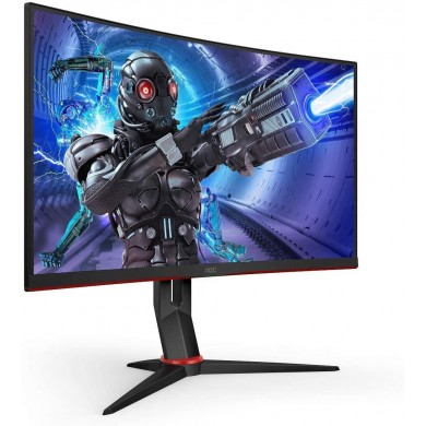 27.0&rdquo; Gaming Monitor AOC  C27G2ZU/BK / 0.5ms / Curved / 240Hz / Black/Red