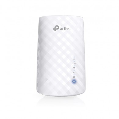 TP-LINK RE190  AC750 Wireless Wall Plugged Range Extender, Atheros, 433Mbps on 5GHz +  300Mbps on 2.4GHz, 802.11ac/n/g/b, Ranger Extender mode, Access Control, Concurrent Mode boost both 2.4G/5G, WPS, internal antennas