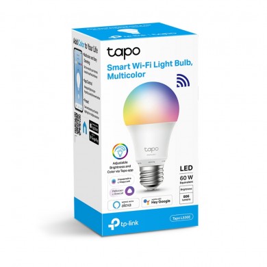 Lampa inteligenta RGB Wi-Fi, Tp-Link Tapo L530E / E27 / 2500K-6500K