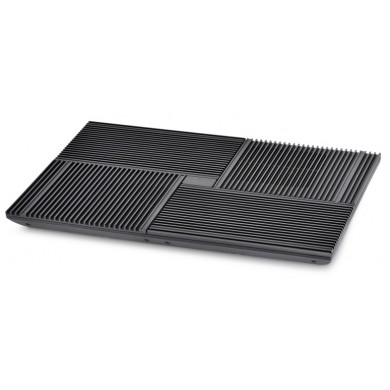 DEEPCOOL &rdquo;MULTI CORE X8&rdquo;, Notebook Cooling Pad up to 17&rdquo;, 4 fans 100X100X15mm,  Multi-Core Control Technology, 1300&plusmn;10%RPM, <23dBA, 53.4CFM, Black