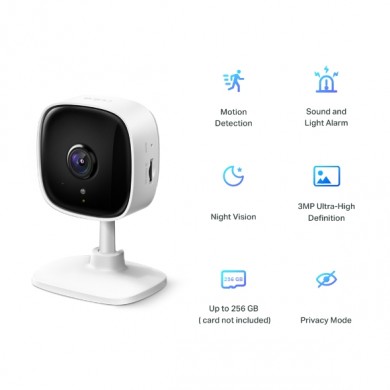 Smart Camera TP-LINK Tapo C110, White