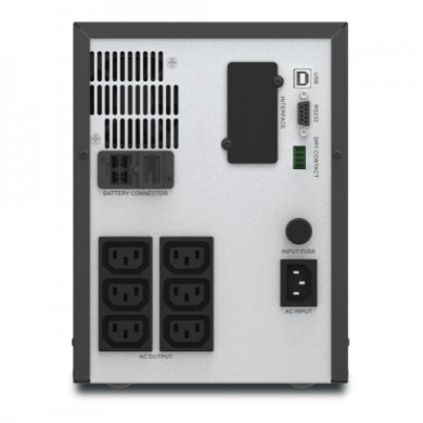 APC Easy-UPS SMV2000CAI, 2000VA/1400W, AVR, Line interactive, 6 x IEC Sockets (all 6 Battery Backup + Surge Protected),Intelligent Smart Slot, USB