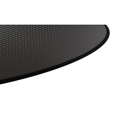Covor rotund de podea Trust Mika Round Floor Mat / 117cm / Black