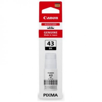 Ink Bottle Canon INK GI-43 BK (4698C001), Black, 60ml for Canon Pixma G640/540, 3700 pages.