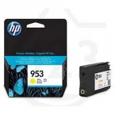 HP 953 (F6U14AE) Yellow Ink Cartridge; (for HP OfficeJet Pro 7720, 7730, 7740, 8710, 8720, 8725, 8728, 8730, 8740, 7740, 8218, 8715, 8718, 8719)