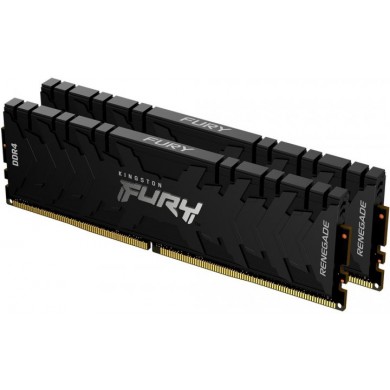 16GB (Kit of 2*8GB) DDR4-3200  Kingston FURY® Renegade DDR4, PC25600, CL16, 1.35V, Symmetric BLACK Large heat spreader, Intel XMP Ready (Extreme Memory Profiles)