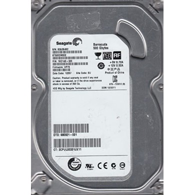 3.5” HDD 500GB Seagate ST500DM002 Barracuda®, 7200rpm, 16MB, SATAIII, NP 3.5” HDD 500GB Seagate ST500DM002 Barracuda®, 7200rpm, 16MB, SATAIII, NP