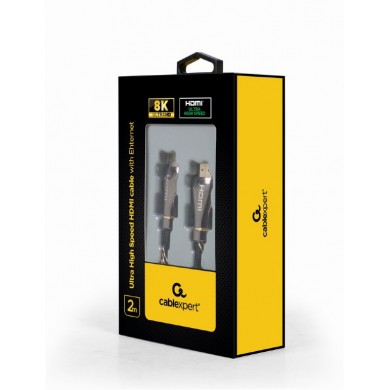 Cable HDMI 2.1 CCBP-HDMI8K-2M, Ultra High speed HDMI cable with Ethernet, 8K premium series, 2 m