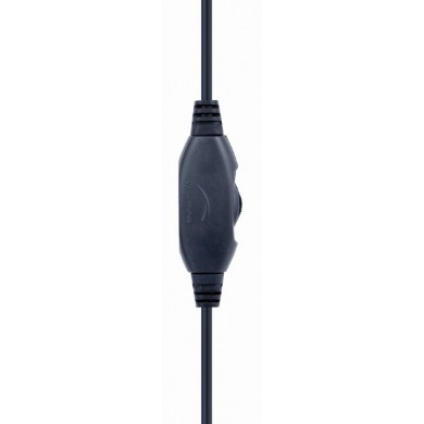 Casti Gembird  GHS-05-R, Black/red