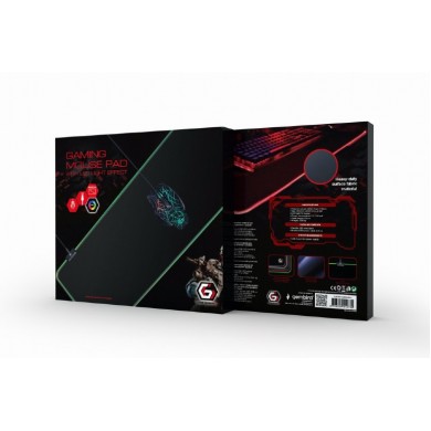 Gembird Mouse pad MP-GAMELED-L, Gaming mouse pad with LED light effect, Large-size