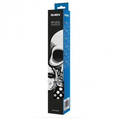 SVEN MP-GF2M, Gaming Mouse Pad ”Scull”, Dimensions: 320 x 270 х 3 mm, Non-slip rubber base SVEN MP-GF2M, Gaming Mouse Pad ”Scull”, Dimensions: 320 x 270 х 3 mm, Non-slip rubber base