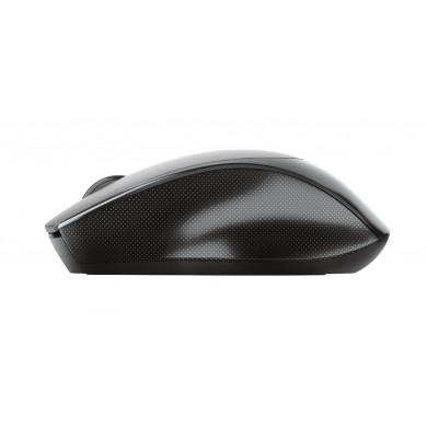 Trust Zaya Wireless Rechargeable Optical Mouse, 2.4GHz, Nano receiver, 800/1600 dpi, 4 button, USB, Black