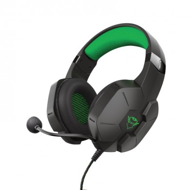 Casti Trust Gaming GXT 323X CARUS, Black-Green