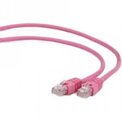 UTP Cat.5e Patch cord, 5m, Pink