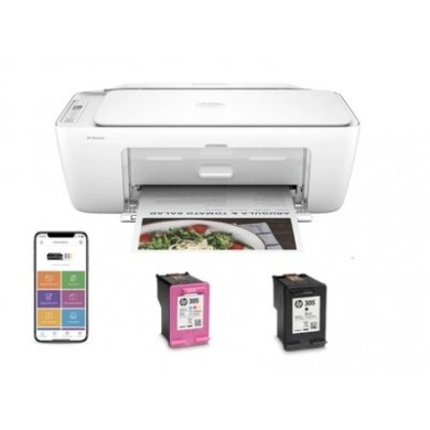 Multipack HP 305 (6ZD17AE) Black/Tri-colour Original Ink Cartridges for HP DeskJet 2710, HP DeskJet 2720 ,HP DeskJet 2721, HP DeskJet 2722, HP DeskJet 2723, HP DeskJet 2724, HP DeskJet Plus 4110,HP DeskJet Plus 4120