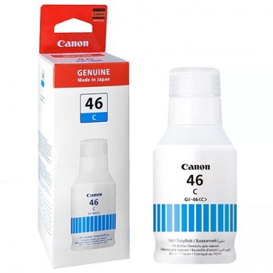 Ink Bottle Canon GI-46 C, Cyan (4427C001), 135ml, 14000 p. (Eco 21000 p.) for MAXIFY GX3040 MAXIFY GX4040 MAXIFY GX5040 MAXIFY GX5140 MAXIFY GX5540 MAXIFY GX6040 MAXIFY GX6140 MAXIFY GX6540 MAXIFY GX7040 MAXIFY GX7140