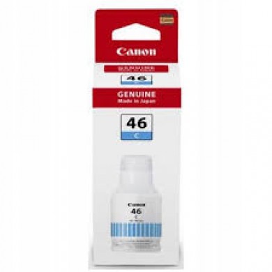 Ink Bottle Canon GI-46 C, Cyan (4427C001), 135ml, 14000 p. (Eco 21000 p.) for MAXIFY GX3040 MAXIFY GX4040 MAXIFY GX5040 MAXIFY GX5140 MAXIFY GX5540 MAXIFY GX6040 MAXIFY GX6140 MAXIFY GX6540 MAXIFY GX7040 MAXIFY GX7140