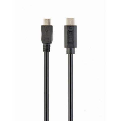 Cable USB 2.0 Micro BM to Type-C - 1.8m - Cablexpert CCP-USB2-mBMCM-6, USB 2.0 Micro BM to Type-C cable (Micro BM/CM), 1.8m