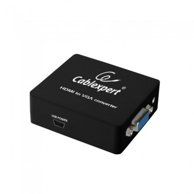 Adaptor Cablexpert DSC-HDMI-VGA-001, HDMI to VGA converter