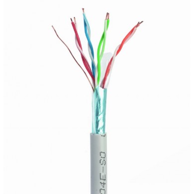 Cable FTP Gembird FPC-5004E-SO, CAT5e, AWG24 solid copper, 305m