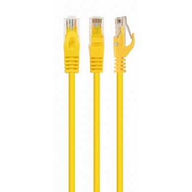 UTP Cat6 Patch cord, 1 m, Yellow
