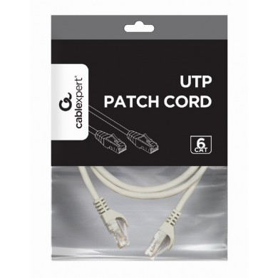 UTP Cat6 Patch cord, 2 m, Grey