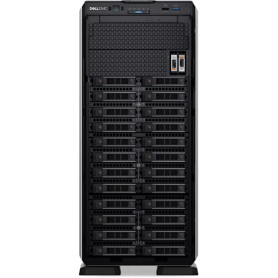 Dell PowerEdge T550 Tower, 1xIntel Xeon Silver 4314 (2.4GHz, 24M, 16C/32T), 2x16GB RDIMM 3200MT/s, 960GB SATA SSD RI, 2x1.2TB HDD SAS ISE 12Gbps 10K (Chassis 16x2.5&rdquo; SAS/SATA HDD), PERC H355, iDRAC9 Basic, Broadcom 57416 2x10GbE Ports, Intel i350 Quad Port 1GbE, Dual Hot Plug Redundant 800W PSU.