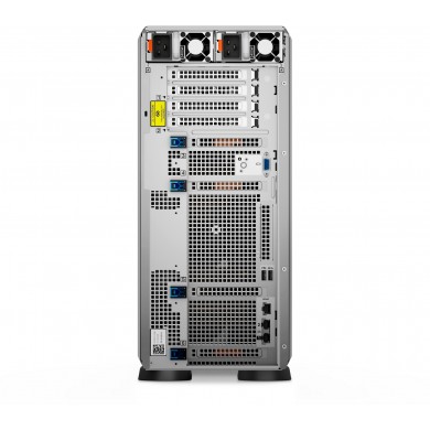 Dell PowerEdge T550 Tower, 1xIntel Xeon Silver 4314 (2.4GHz, 24M, 16C/32T), 2x16GB RDIMM 3200MT/s, 960GB SATA SSD RI, 2x1.2TB HDD SAS ISE 12Gbps 10K (Chassis 16x2.5&rdquo; SAS/SATA HDD), PERC H355, iDRAC9 Basic, Broadcom 57416 2x10GbE Ports, Intel i350 Quad Port 1GbE, Dual Hot Plug Redundant 800W PSU.