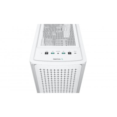 Carcasa DEEPCOOL CK560 WH / w/oPSU / Side-Window / 4x120mm / ATX / White