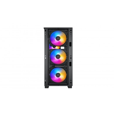 Carcasa DEEPCOOL MATREXX 50 MESH 4FS / w/oPSU / Side panel / 4x120mm fans / ATX / Black