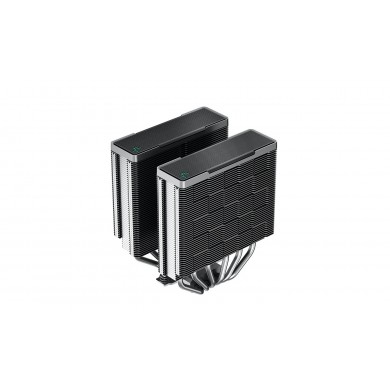 DEEPCOOL Cooler &rdquo;AK620&rdquo;, Socket LGA2066/2011/1851/1700/1200/115x & AM5/AM4, Dual-Tower, up to 260W, 2x FDB FK120 fans: 120x120x25mm, 500~1850 RPM&plusmn;10%, <28 dB(A), 68.99 CFM, 4-pin PWM, Fluid Dynamic Bearing, 6x 6mm Cooper Heatpipes